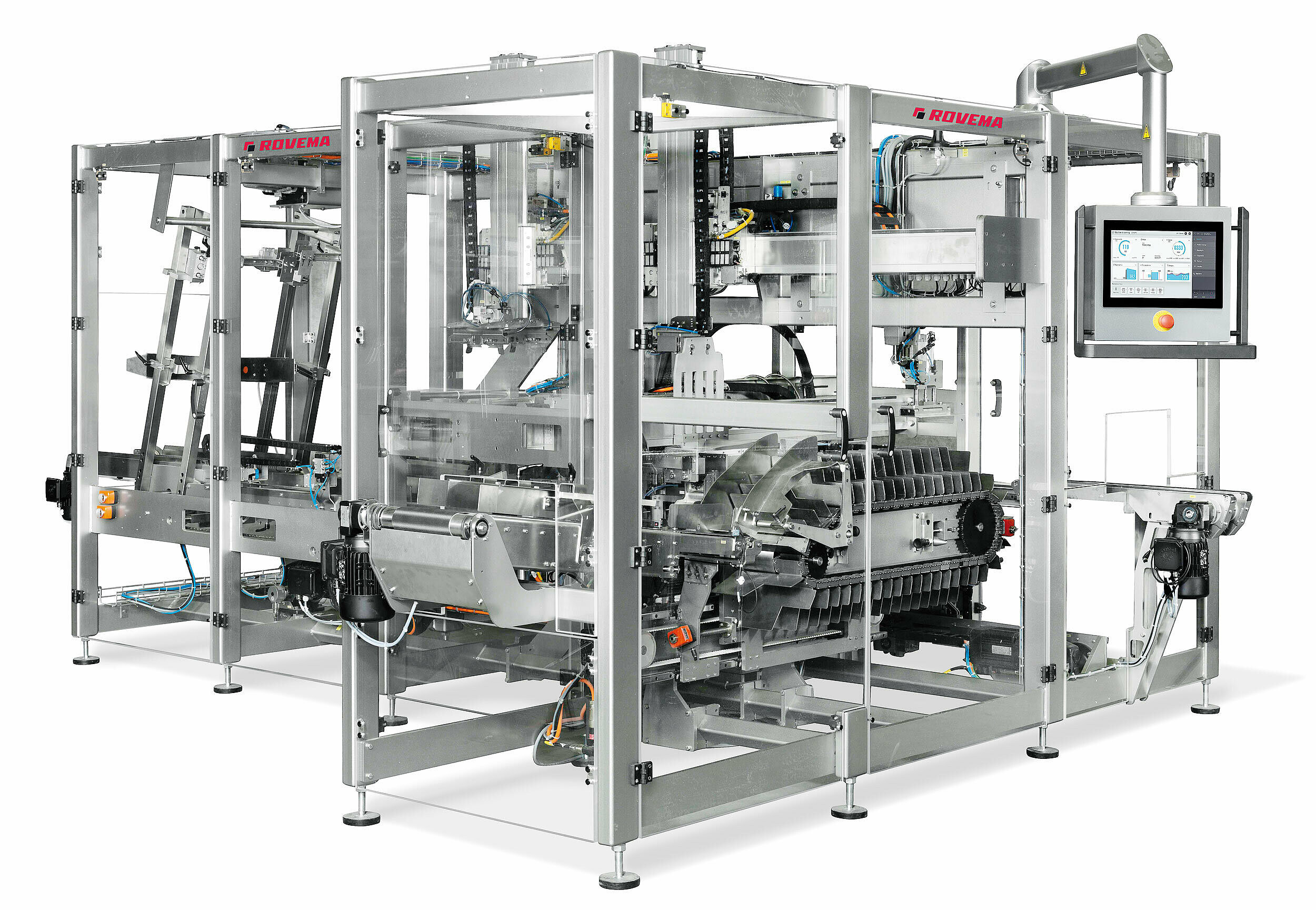 Packaging machine from Rovema company