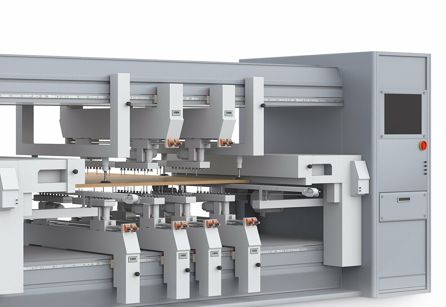 Systèmes de positionnement pour machines de perçage de chevilles