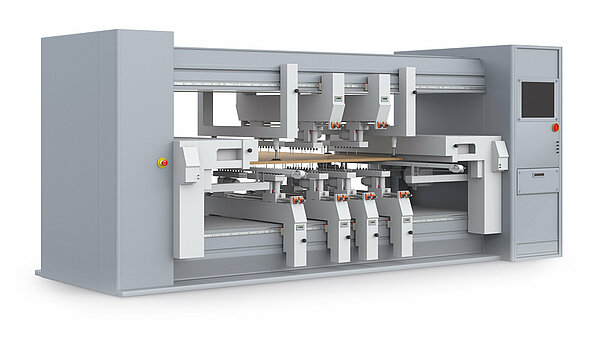 Systèmes de positionnement pour machines de perçage de chevilles sans icônes