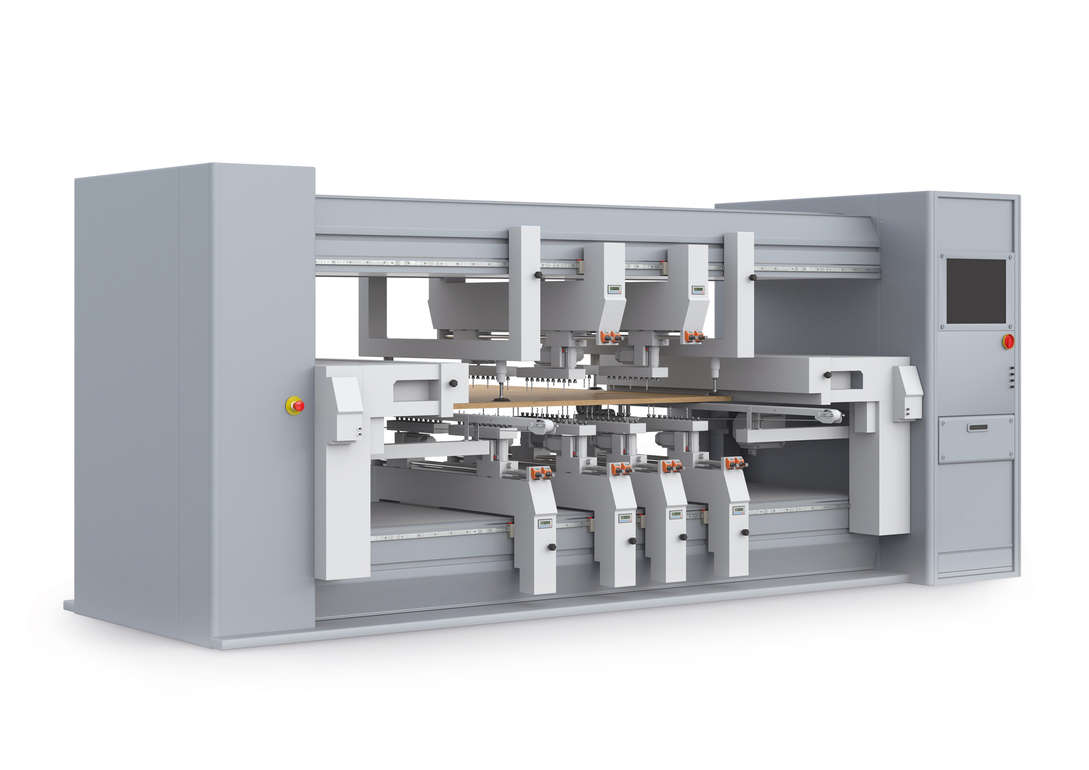 Systèmes de positionnement pour machines de perçage de chevilles