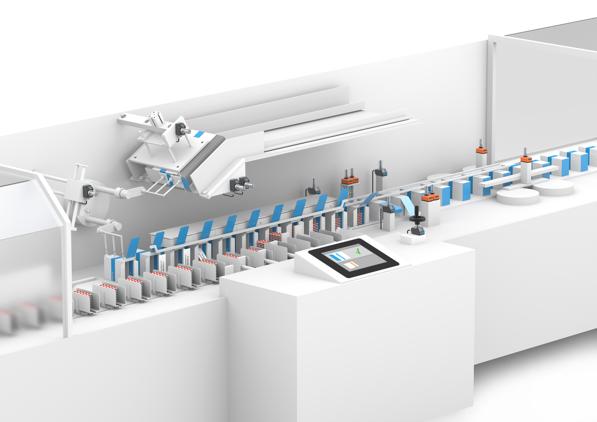 Positioning systems for cartoning machines