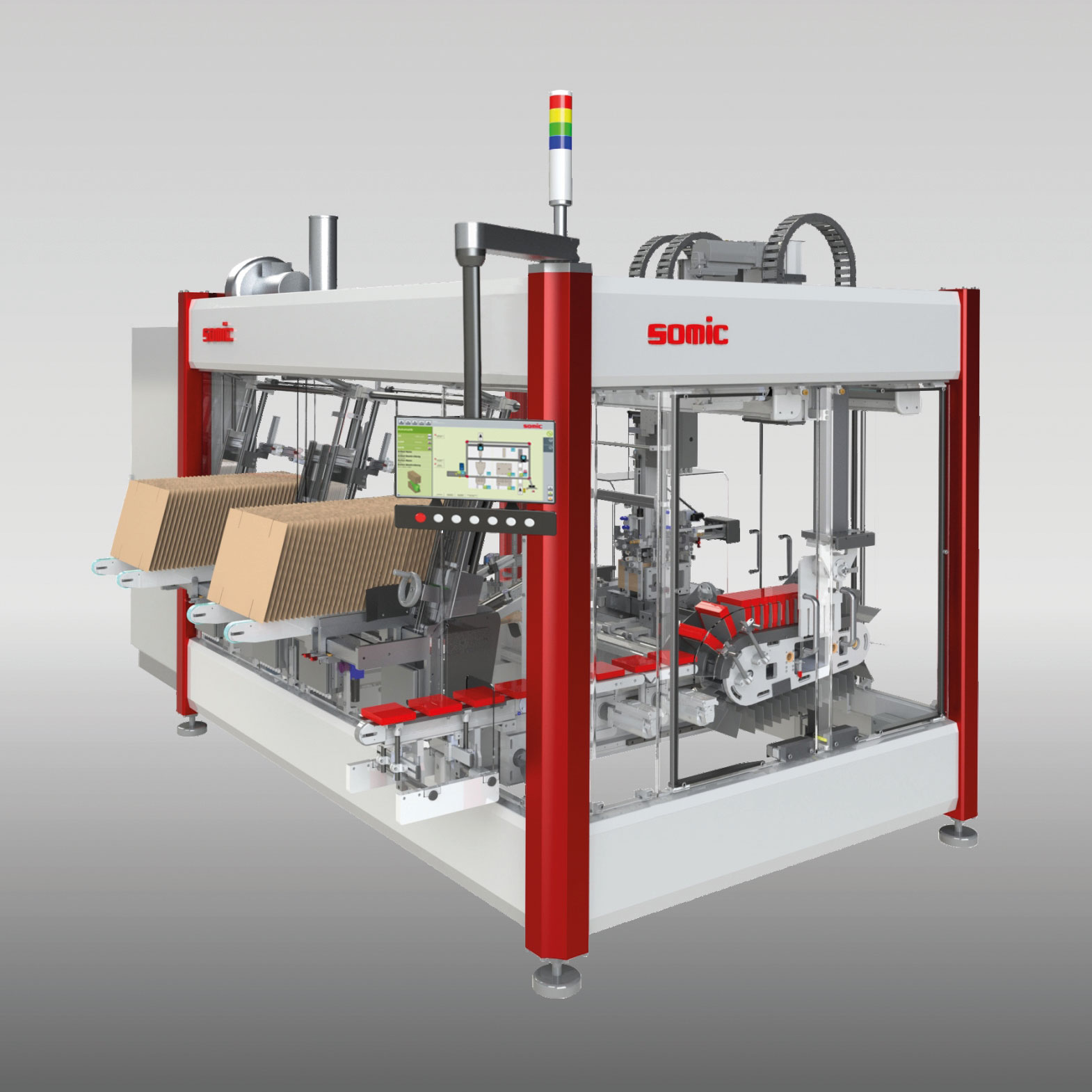 Deckel-Tray-Packer SOMIC 424 DT